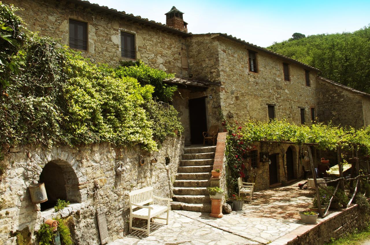 Molino Di Bombi Villa Castellina in Chianti Bagian luar foto