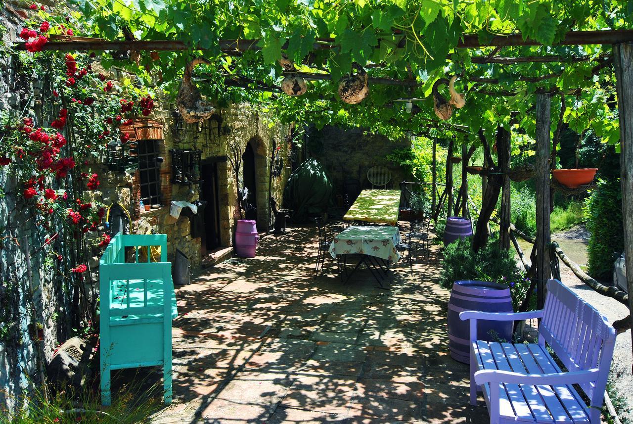 Molino Di Bombi Villa Castellina in Chianti Bagian luar foto
